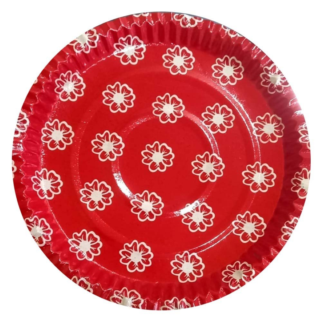 "ECSTACY 9"" PAPER PLATE PRINTED"